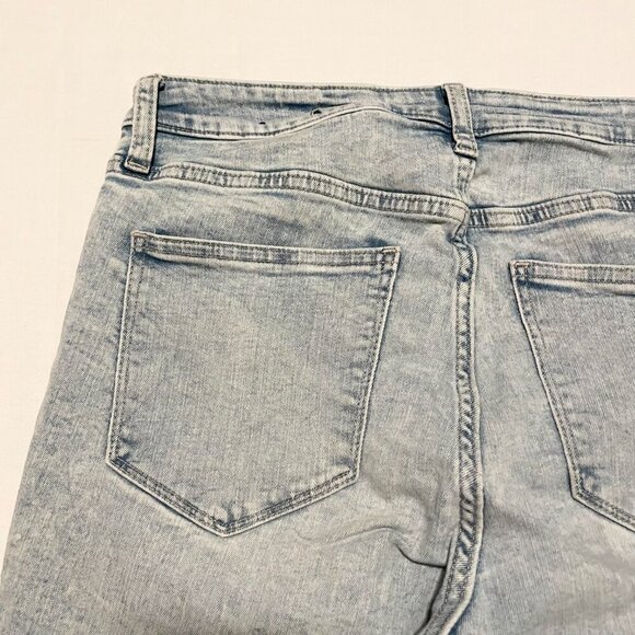 Gap High Rise Universal Leggings Distressed Jeans Womens Size 30 - Picture 14 of 16
